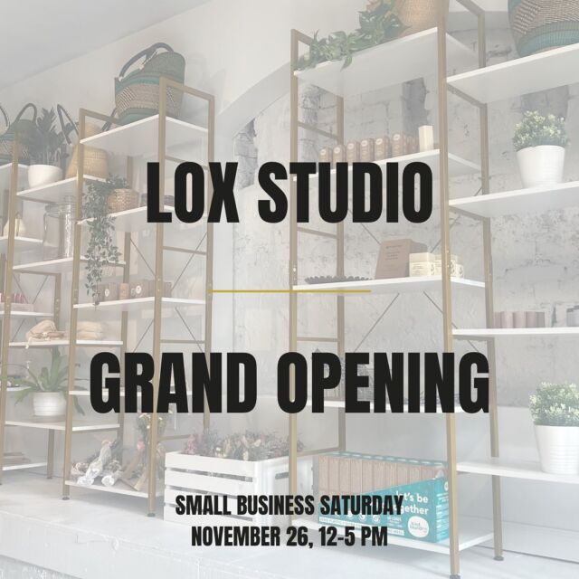 We’re just a few days away from the opening of our new sustainable shop and community space! 💫

Join us for a complimentary hot chocolate bar and 20% off all salon and spa retail. 

Thank you for shopping and supporting small businesses!💚

💫
💫
💫
💫
💫

#loxsalon
#iheartlox
#loxstar
#smallbusinesssaturday 
#oldcityknox
#865life
#knoxrocks
