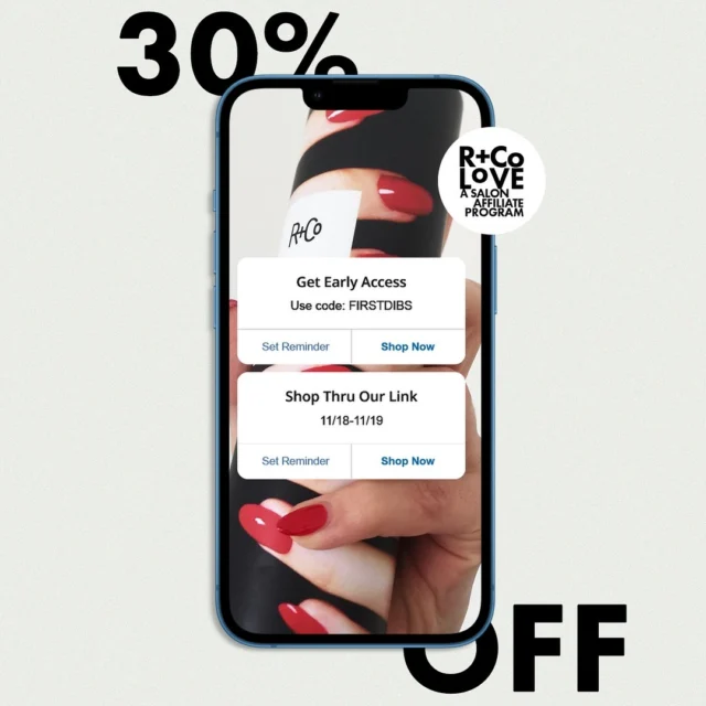 💕Early Access:

Click the link in our bio for an exclusive 30% off all your favorite @randco products for a limited time !!

Happy shopping 🛍️ 🎉

#whatdreamsaremadeof #retailtherapy 
#knoxvillesalonspecial